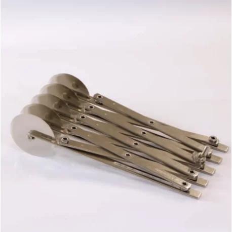 Martellato ROTAPINOX 5P Steel Extensible Pasta Cutter with 5 smooth blades - 55mm wheel size Wheels Cutters & Dockers Martellato ROTAPINOX 5P Steel Extensible Pasta Cutter with 5 smooth blades - 55mm wheel size Wheels Cutters & Dockers