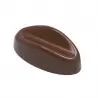 Polycarbonate Oval by Norman Love Chocolate Mold - 39 x 18 x 16.5 mm - 8gr - 3x8 Cavity - 275x135x24mm - Chocolate World
