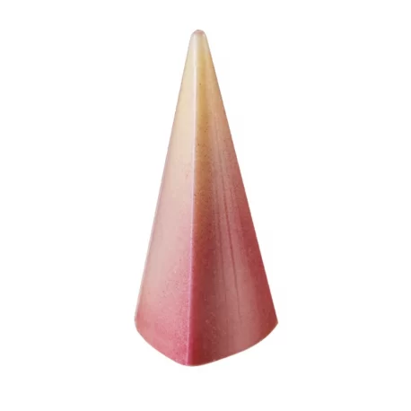 Polycarbonate Tall Triangular Pyramid Chocolate Mold - 25 x 26 x 55 mm - 11 gr - 28 Cavity - 275 x 175 mm Polycarbonate Tall Triangular Pyramid Chocolate Mold - 25 x 26 x 55 mm - 11 gr - 28 Cavity - 275 x 175 mm
