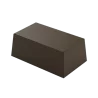 Pastry Chef's Boutique PCB26 Polycarbonate Rectangular Chocolate Praline Mold - 40mm x 23mm x 154mm - 15gr - 4x5 Cavity - 275...