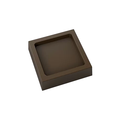 Pastry Chef's Boutique PCB837 Polycarbonate Flat Square Chocolate Mold - 35mm x 8mm - 9gr - 4x6 Cavity - 275x175x25mm Traditi... Pastry Chef's Boutique PCB837 Polycarbonate Flat Square Chocolate Mold - 35mm x 8mm - 9gr - 4x6 Cavity - 275x175x25mm Traditi...