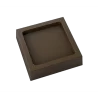 Pastry Chef's Boutique PCB837 Polycarbonate Flat Square Chocolate Mold - 35mm x 8mm - 9gr - 4x6 Cavity - 275x175x25mm Traditi...