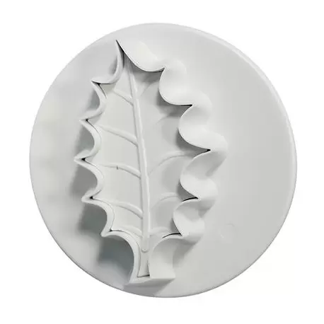 PME Larger Holly Leaf Plunger Cutters set of 3 - 43mm 50mm 57mm