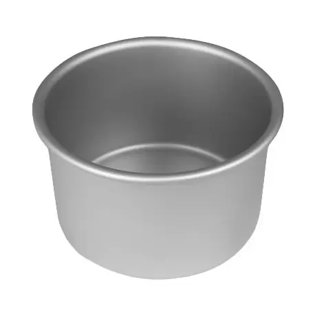 PME RND064 Round cake pan with solid bottom - 6 x 4 inches Round Cake Pans PME RND064 Round cake pan with solid bottom - 6 x 4 inches Round Cake Pans