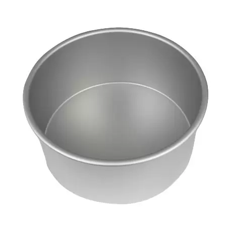 PME RND084 Round cake pan with solid bottom - 8 x 4 inches Round Cake Pans PME RND084 Round cake pan with solid bottom - 8 x 4 inches Round Cake Pans