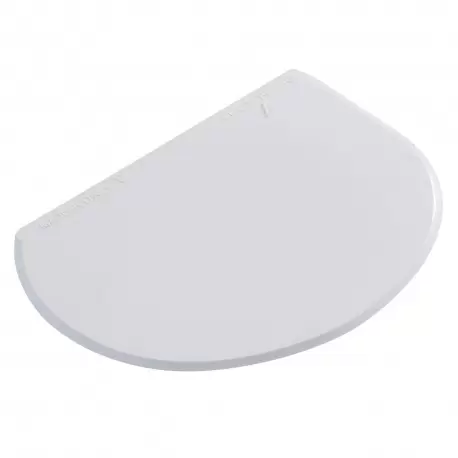 Martellato 50RTF2 Rounded Flat Bottom Plastic Scraper - 150mm x 110mm Plastic Scrapers Martellato 50RTF2 Rounded Flat Bottom Plastic Scraper - 150mm x 110mm Plastic Scrapers