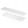 Martellato 51VP014510 Opaline Display Tray - 45cm x 10cm Plates and Trays
