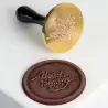 Martellato Small Happy Valentine's Day Chocolate Decoration Stamp Tool by Frank Haasnoot - 30mm