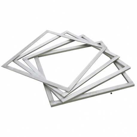 Pavoni QG10 Pavoni Stainless Steel Ganache Frame - 360mm x 360mm x h 10mm Chocolate Ganache Frames Pavoni QG10 Pavoni Stainless Steel Ganache Frame - 360mm x 360mm x h 10mm Chocolate Ganache Frames
