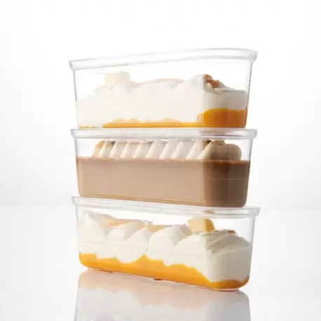 Lid for Plastic XL Eclair Gelato Ice Cream Cups - Pack of 100 Lid for Plastic XL Eclair Gelato Ice Cream Cups - Pack of 100