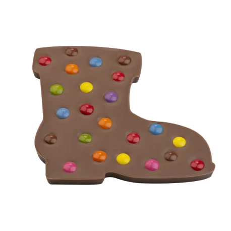 Hans Brunner HB-9156-PC Thermoformed Polycarbonate Chocolate Tablet Mold - Boot - 116 x 113 x 10 mm - 100 gr - 2 cavities - 7... Hans Brunner HB-9156-PC Thermoformed Polycarbonate Chocolate Tablet Mold - Boot - 116 x 113 x 10 mm - 100 gr - 2 cavities - 7...