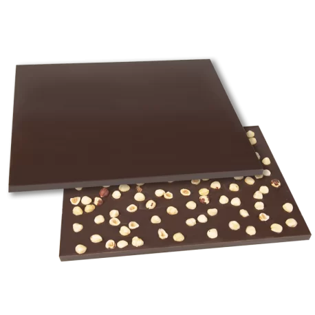 Thermoformed Polycarbonate Chocolate Giant Tablet Mold - Chocolate Brittle - 315 x 250 x 11 mm - 1000g - 1 cavity - Thermoformed Polycarbonate Chocolate Giant Tablet Mold - Chocolate Brittle - 315 x 250 x 11 mm - 1000g - 1 cavity -