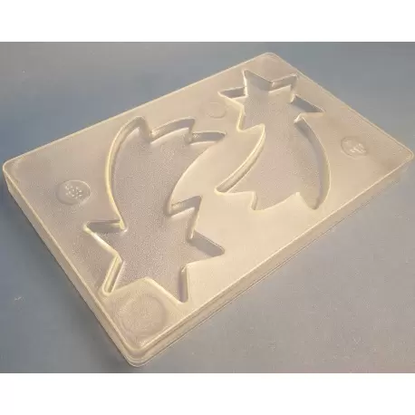 Hans Brunner HB-9122-PC Thermoformed Polycarbonate Chocolate Tablet Mold - Star of Bethlehem - 168.6 x 102.6 x 10mm - 100gr -... Hans Brunner HB-9122-PC Thermoformed Polycarbonate Chocolate Tablet Mold - Star of Bethlehem - 168.6 x 102.6 x 10mm - 100gr -...