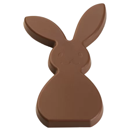 Hans Brunner HB-9157-PC Thermoformed Polycarbonate Chocolate Tablet Mold - Flat Standing Rabbit - 168x98 x10.5 mm - 100 gr - ... Hans Brunner HB-9157-PC Thermoformed Polycarbonate Chocolate Tablet Mold - Flat Standing Rabbit - 168x98 x10.5 mm - 100 gr - ...