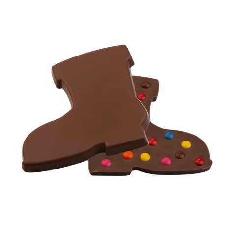 Hans Brunner HB-9156-PC Thermoformed Polycarbonate Chocolate Tablet Mold - Boot - 116 x 113 x 10 mm - 100 gr - 2 cavities - 7... Hans Brunner HB-9156-PC Thermoformed Polycarbonate Chocolate Tablet Mold - Boot - 116 x 113 x 10 mm - 100 gr - 2 cavities - 7...