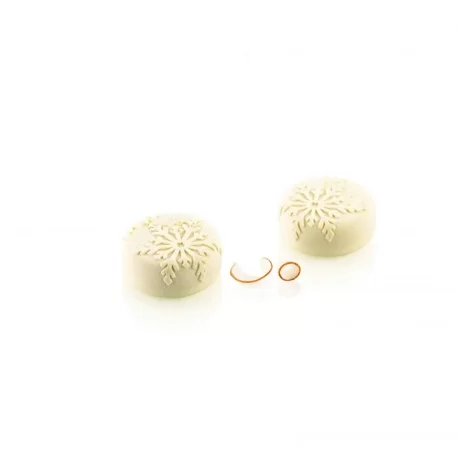 Silikomart Professional Snow NEVE 110 Single Portion Mold - Ø 70mm x h 30mm - 660ml Silikomart Professional Snow NEVE 110 Single Portion Mold - Ø 70mm x h 30mm - 660ml