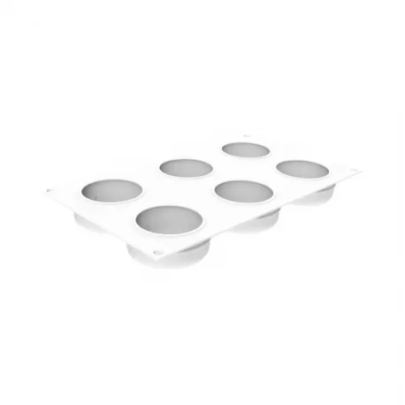 Silikomart Professional Snow NEVE 110 Single Portion Mold - Ø 70mm x h 30mm - 660ml Silikomart Professional Snow NEVE 110 Single Portion Mold - Ø 70mm x h 30mm - 660ml