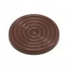 Polycarbonate Ring of Saturn Caraque Chocolate Mold by Nora Chokladskola - 45mm x 45mm x h 5mm - 10 cavity - 8gr - Chocolate World