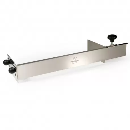 Stainless Steel Genoise Chocolate Raclette Spreader- 500x180x60mm Stainless Steel Genoise Chocolate Raclette Spreader- 500x180x60mm