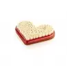 Silikomart LEVEL HEARTS 580 Mold - 190mm x 155mm x H 12.5mm - 580ml