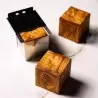Pavoni Italia Stainless Steel Cube Croissant Mold - 70 x 70 x 70 mm
