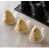 Pavoflex Easter Egg Cake Monoportion Professional Silicone Mold by Jérôme de Oliveira - Ø mm 70mm × h 72mm - 12 indents - 120ml