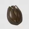 Polycarbonate Tulip Rose Flower Shaped Praline Chocolate Mold - 40 x 30 x14 mm - 11gr - 4x5 cavity