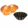 Non-stick Fluted Brioche Mold - Ø 18 x h 7.3 cm