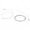 Stainless Steel Replacement Wire for Guitar Cutter - Universal Wire 1 Long tip 72 cm - pack of 5