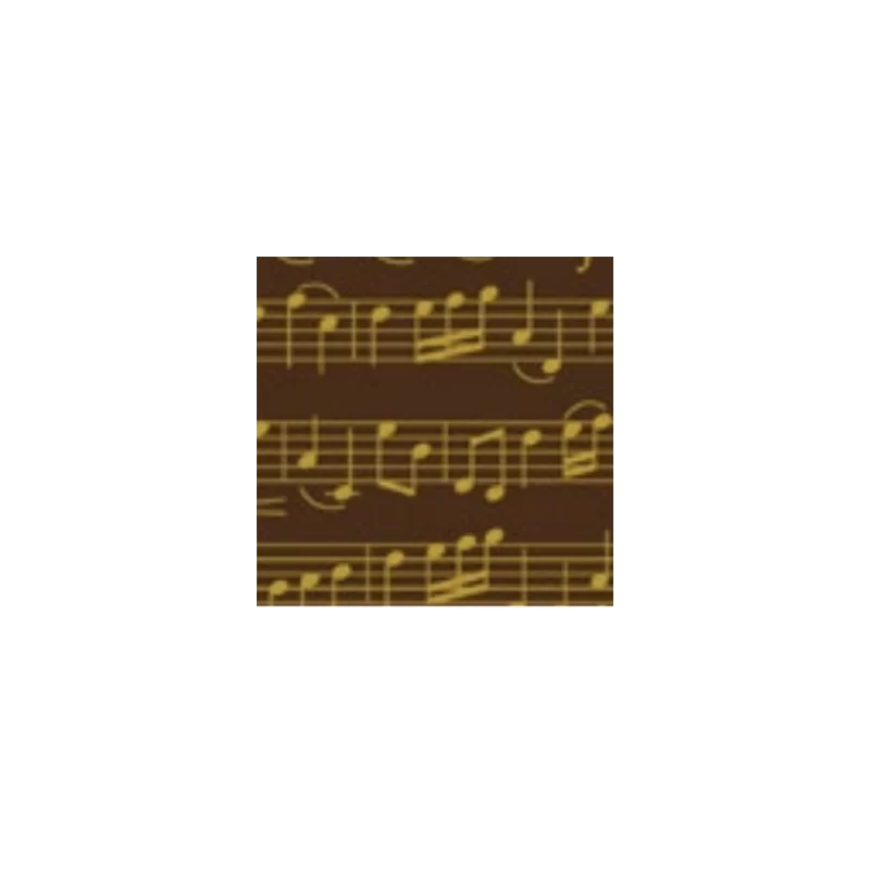 Music Notes Chocolate Transfer Sheets - 300 mm x 400 mm - 10 sheets Music Notes Chocolate Transfer Sheets - 300 mm x 400 mm - 10 sheets
