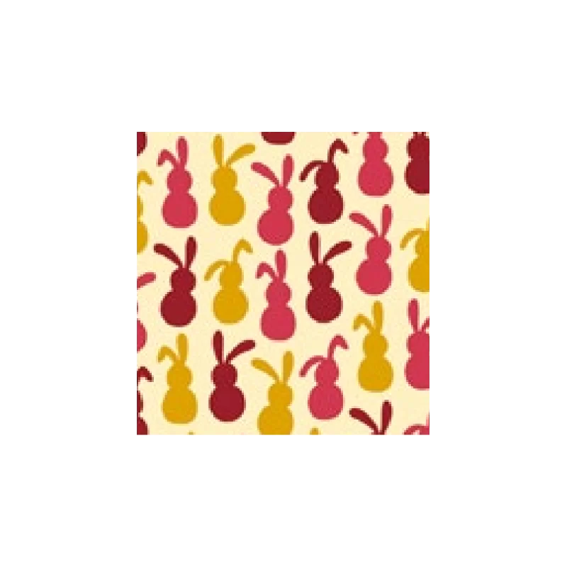Barry Callebaut F032550 Bunny Dance 4 Chocolate Transfer Sheets - 3...