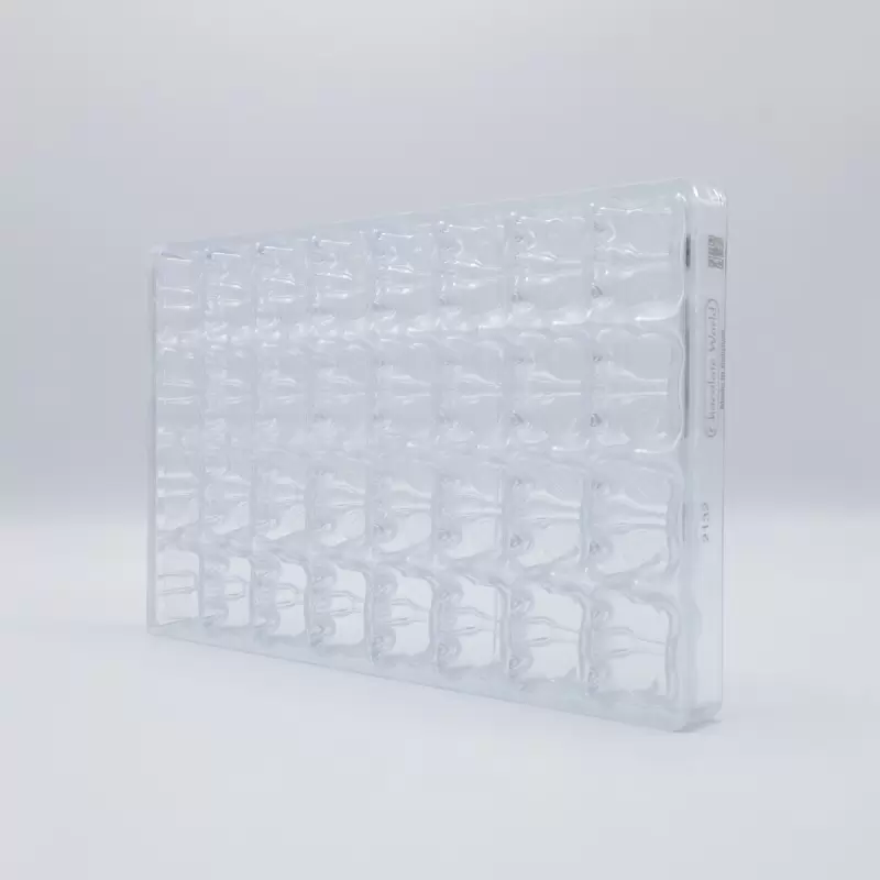 Polycarbonate Butterfly Chocolate Mold - 38mm x 27mm x h 16mm - 15gr - 32cavity Polycarbonate Butterfly Chocolate Mold - 38mm x 27mm x h 16mm - 15gr - 32cavity