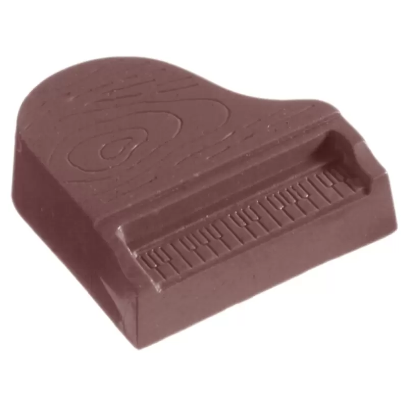 Polycarbonate Piano Chocolate Mold - 37mm x 36mm x h 12mm - 15gr - 24 cavity Polycarbonate Piano Chocolate Mold - 37mm x 36mm x h 12mm - 15gr - 24 cavity