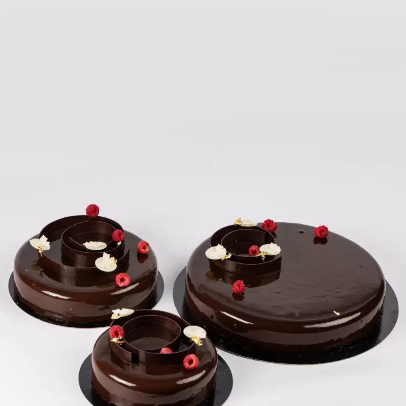 SILMAE Professional Silicone Pastry Mold - Cylinder Entremet by Mathieu Blandin - Ø162mm x 45 mm - 1 cavity - 894ml - Mae