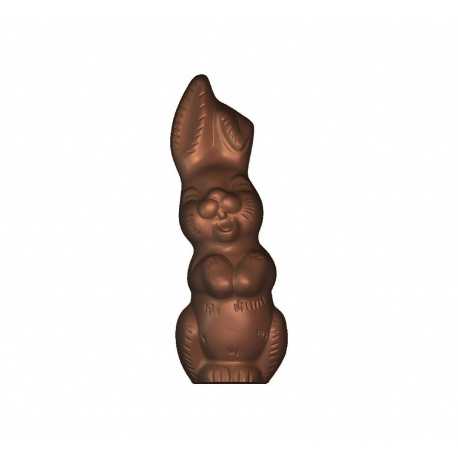 Polycarbonate Chocolate Easter Bunny Rabbit Mold - Large Size - 200 x 75.6 - 275 x 175 mm - 1 Cavity Polycarbonate Chocolate Easter Bunny Rabbit Mold - Large Size - 200 x 75.6 - 275 x 175 mm - 1 Cavity