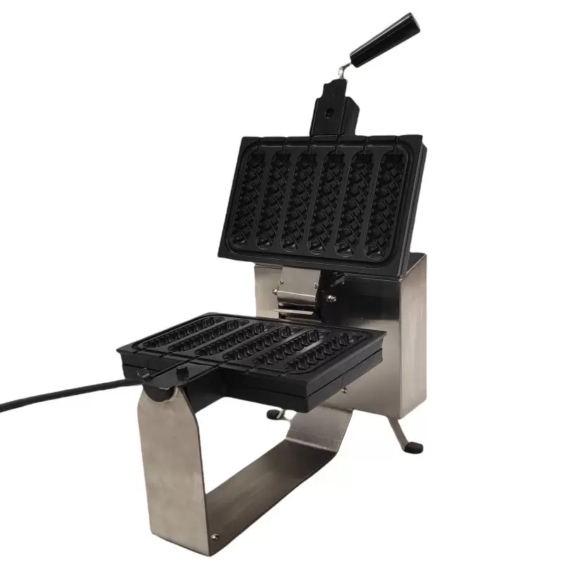 LollyWaffle Waffle on a Stick Machine - 110V Digital - 6 Indents LollyWaffle Waffle on a Stick Machine - 110V Digital - 6 Indents