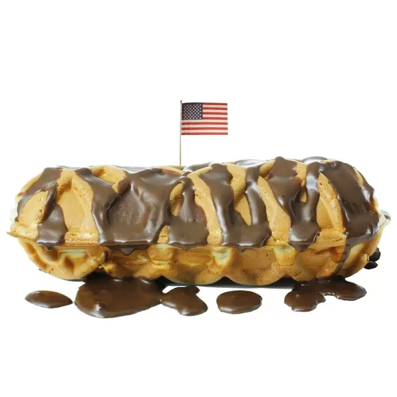 LollyWaffle Professional Submarine Waffle Maker - 4 Indents LollyWaffle Professional Submarine Waffle Maker - 4 Indents