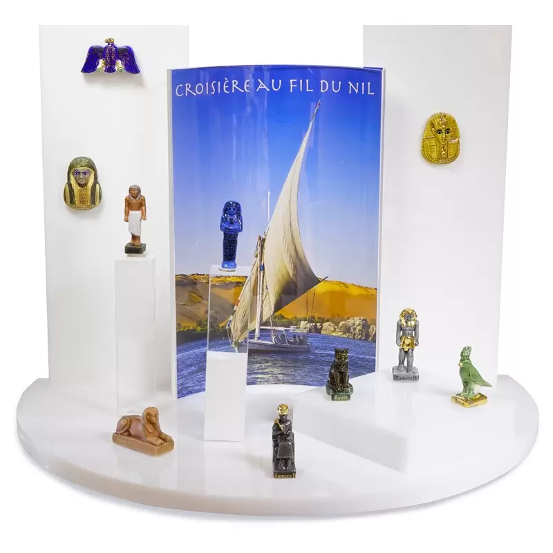 Prime Galette des Rois King's Cake Charms Collection White Museo Display Case without Charms - Choose Your Visual Display - Prime Galette des Rois King's Cake Charms Collection White Museo Display Case without Charms - Choose Your Visual Display -