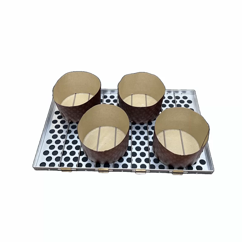 Girapanettoni Aluminum Panettone Baking Tray with Pin Locking Clamps - 40cm x 60cm Girapanettoni Aluminum Panettone Baking Tray with Pin Locking Clamps - 40cm x 60cm