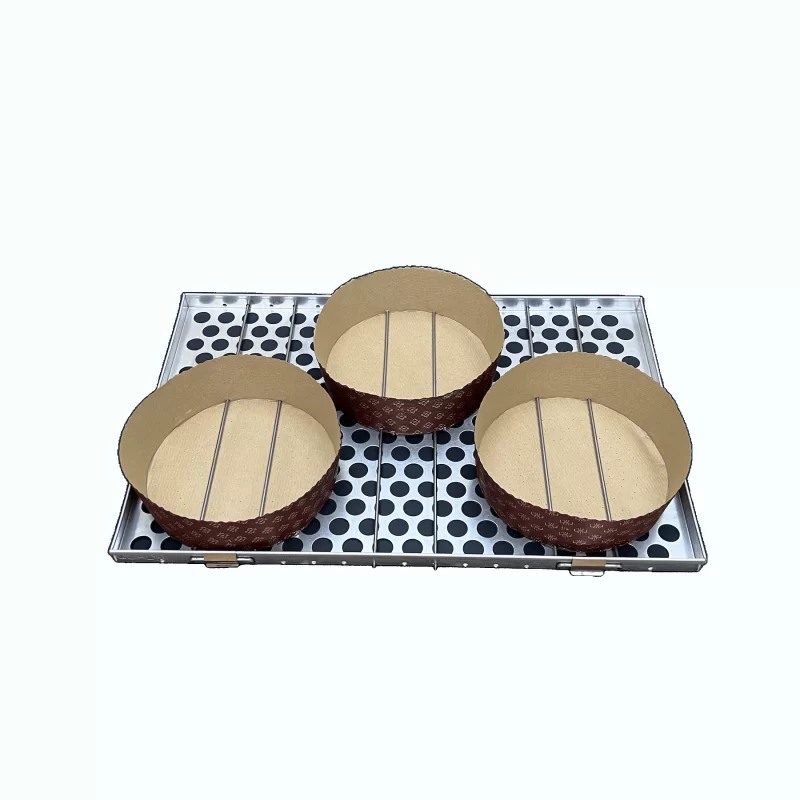 Girapanettoni Aluminum Panettone Baking Tray with Pin Locking Clamps - 40cm x 60cm Girapanettoni Aluminum Panettone Baking Tray with Pin Locking Clamps - 40cm x 60cm