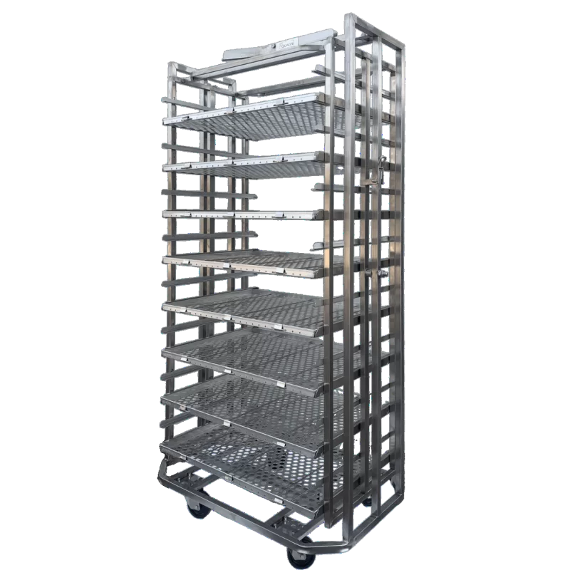 Smart Panettone Rotating Baking Rack with Anti-Unhooking Adjustable Guide - 60cm x 80cm Smart Panettone Rotating Baking Rack with Anti-Unhooking Adjustable Guide - 60cm x 80cm