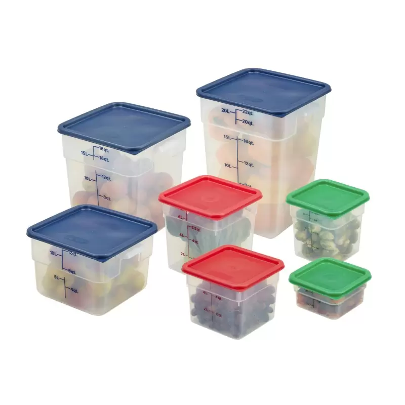 Cambro Classic Camsquares Food Storage Container - 4 QT - Translucent Cambro Classic Camsquares Food Storage Container - 4 QT - Translucent