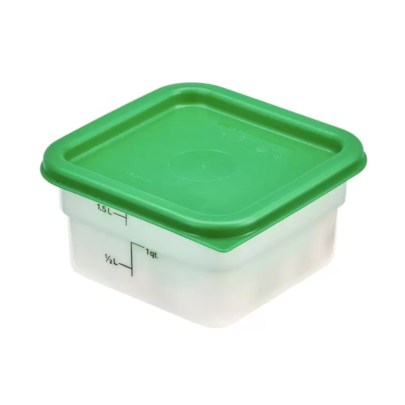 Cambro Camsquares Food Storage PolyCover Lids - Fits 2 qt and 4 qt - Kelly Green Cambro Camsquares Food Storage PolyCover Lids - Fits 2 qt and 4 qt - Kelly Green