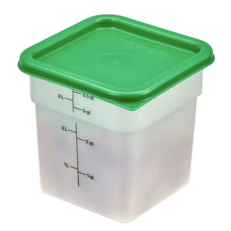 Cambro Camsquares Food Storage PolyCover Lids - Fits 2 qt and 4 qt - Kelly Green Cambro Camsquares Food Storage PolyCover Lids - Fits 2 qt and 4 qt - Kelly Green