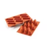 Silikomart Nonstick Silicone Mold - Gianduiotto - SF126 - 93x31x42 mm
