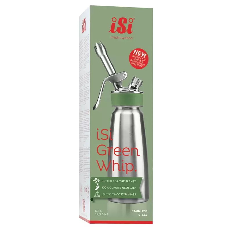 iSi Eco Series Green Whip Professional Cream Whipper - 1 Pint iSi Eco Series Green Whip Professional Cream Whipper - 1 Pint