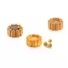 Silikomart Charlotte XS 16 Mini Portion Silicone Pastry Mold - ø 38 mm x h 18 mm x - 16 ml - 18 Cavity