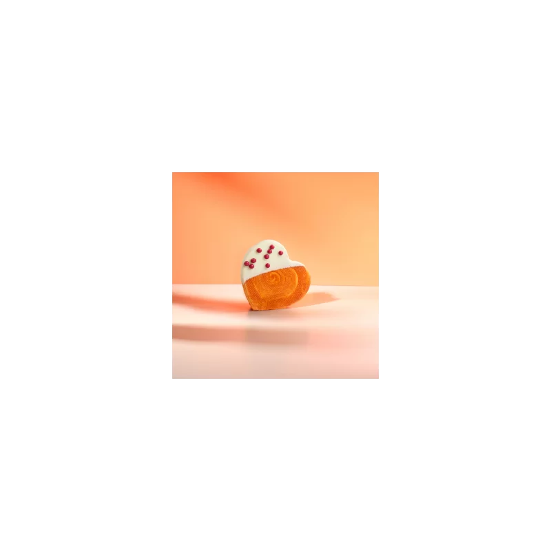 Professional Stainless Steel Heart New York Roll Pastry Ring - 100 mm x 107 x h 35 mm - 274ml - 95gr Professional Stainless Steel Heart New York Roll Pastry Ring - 100 mm x 107 x h 35 mm - 274ml - 95gr