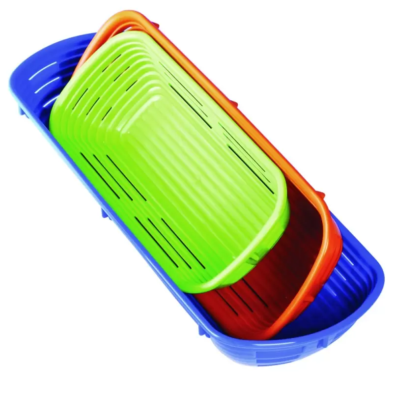 Proofing Basket, Rectangular, 16 1/2"x 5 1/2",1.5 Kg Proofing Basket, Rectangular, 16 1/2"x 5 1/2",1.5 Kg