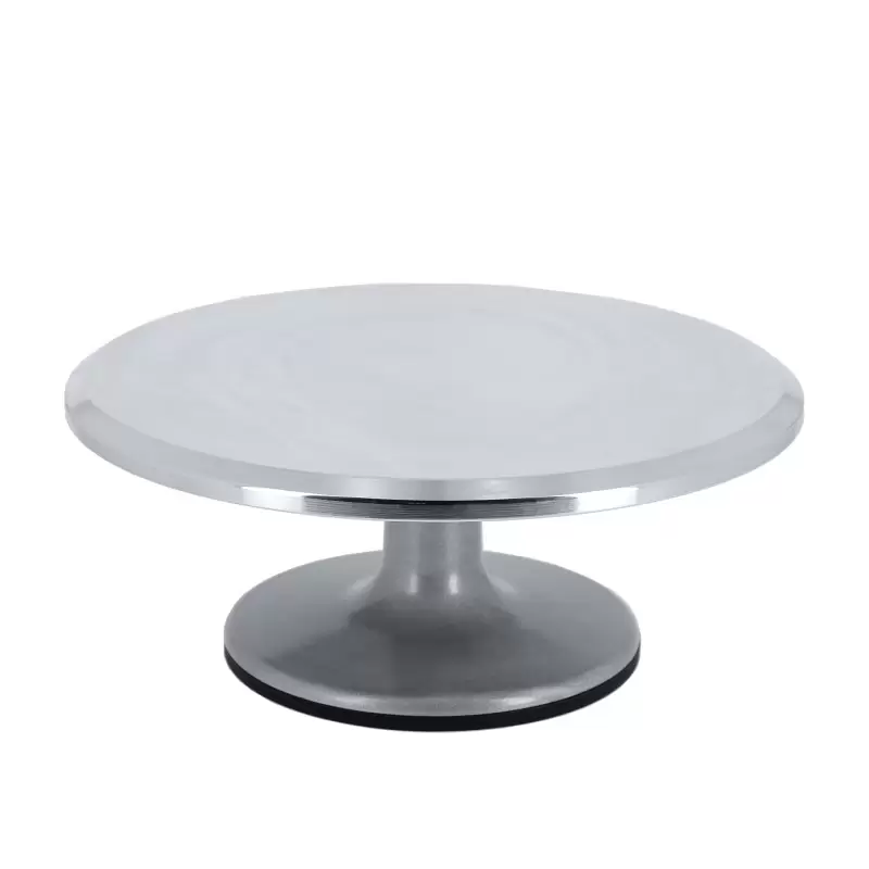 Heavy Duty Aluminum Round Manual Cake Turntable - 290mm Heavy Duty Aluminum Round Manual Cake Turntable - 290mm
